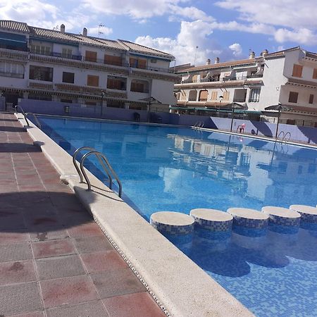 Apartamento Santa Pola, En Playa Del Tamarit Con Piscina. Eksteriør bilde