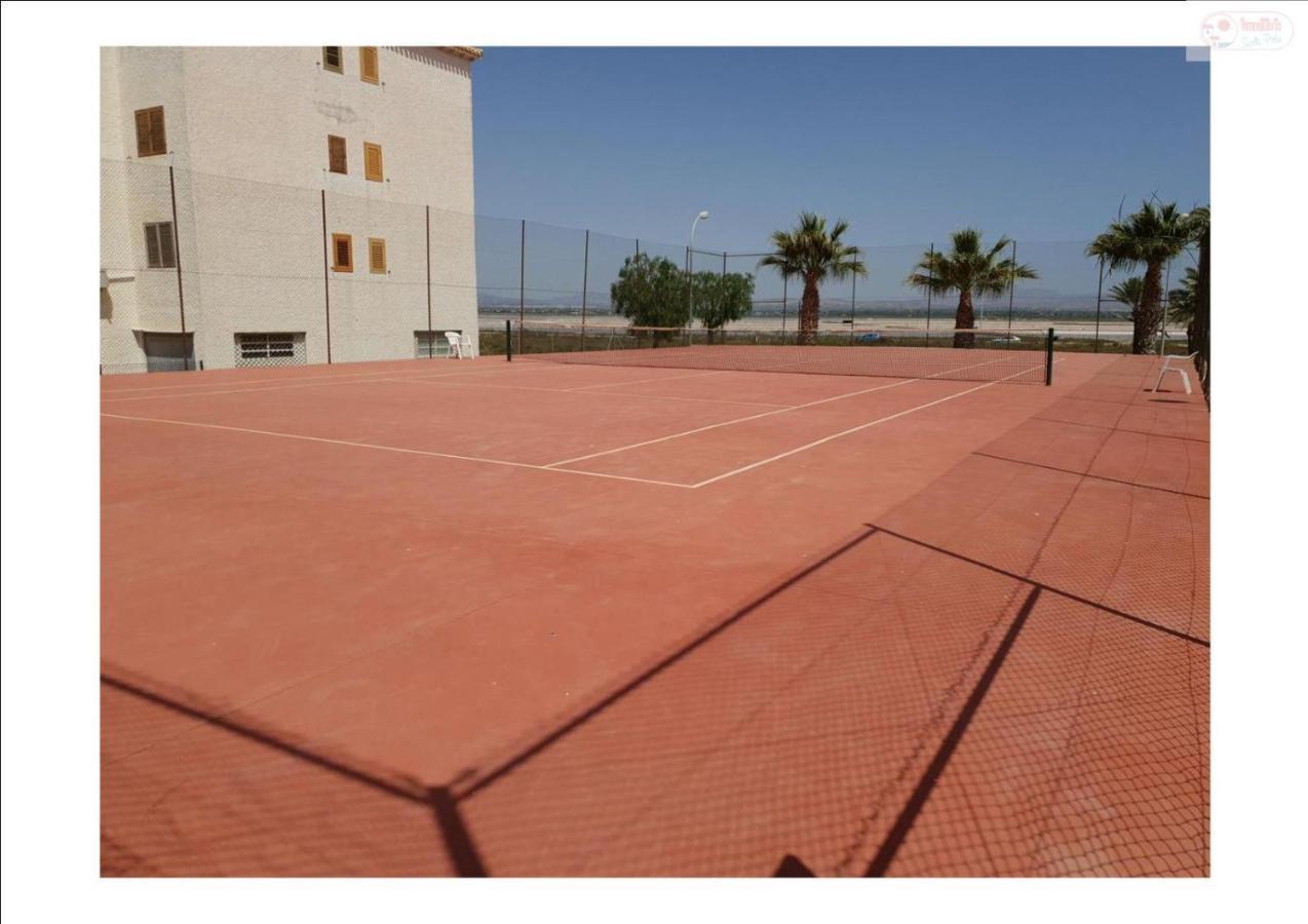 Apartamento Santa Pola, En Playa Del Tamarit Con Piscina. Eksteriør bilde