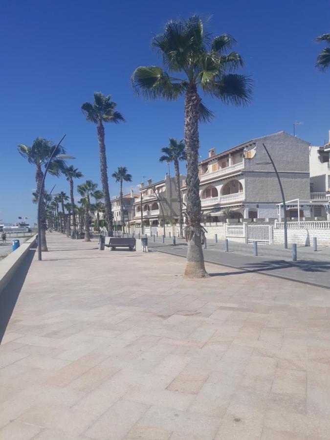 Apartamento Santa Pola, En Playa Del Tamarit Con Piscina. Eksteriør bilde