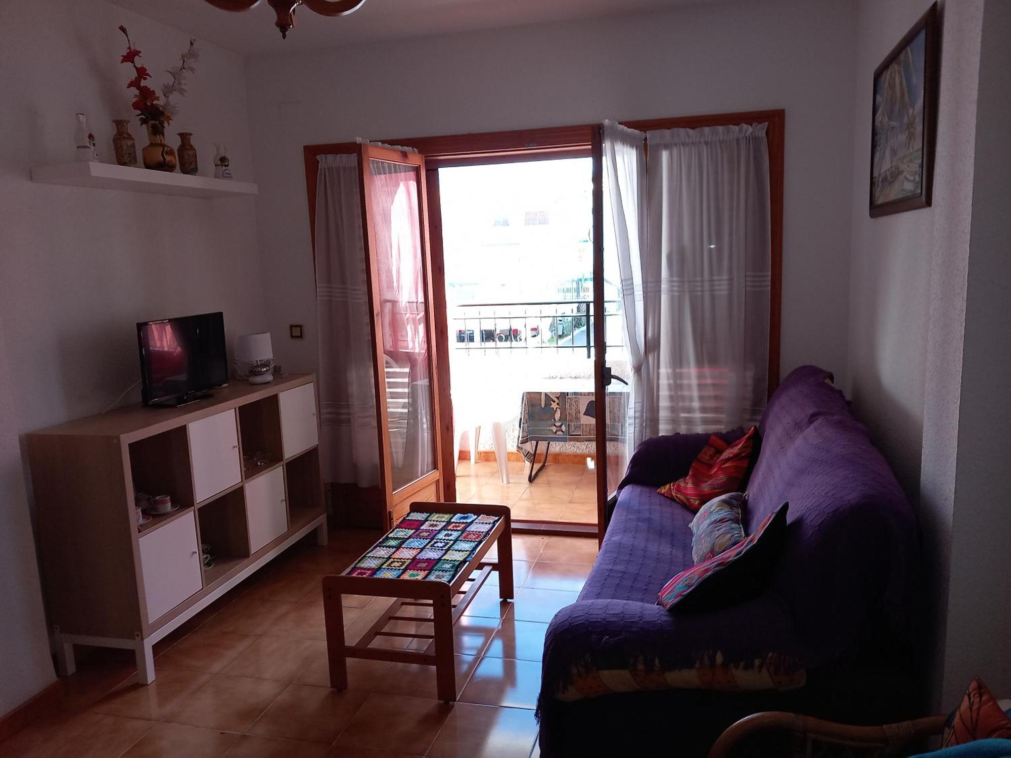 Apartamento Santa Pola, En Playa Del Tamarit Con Piscina. Eksteriør bilde