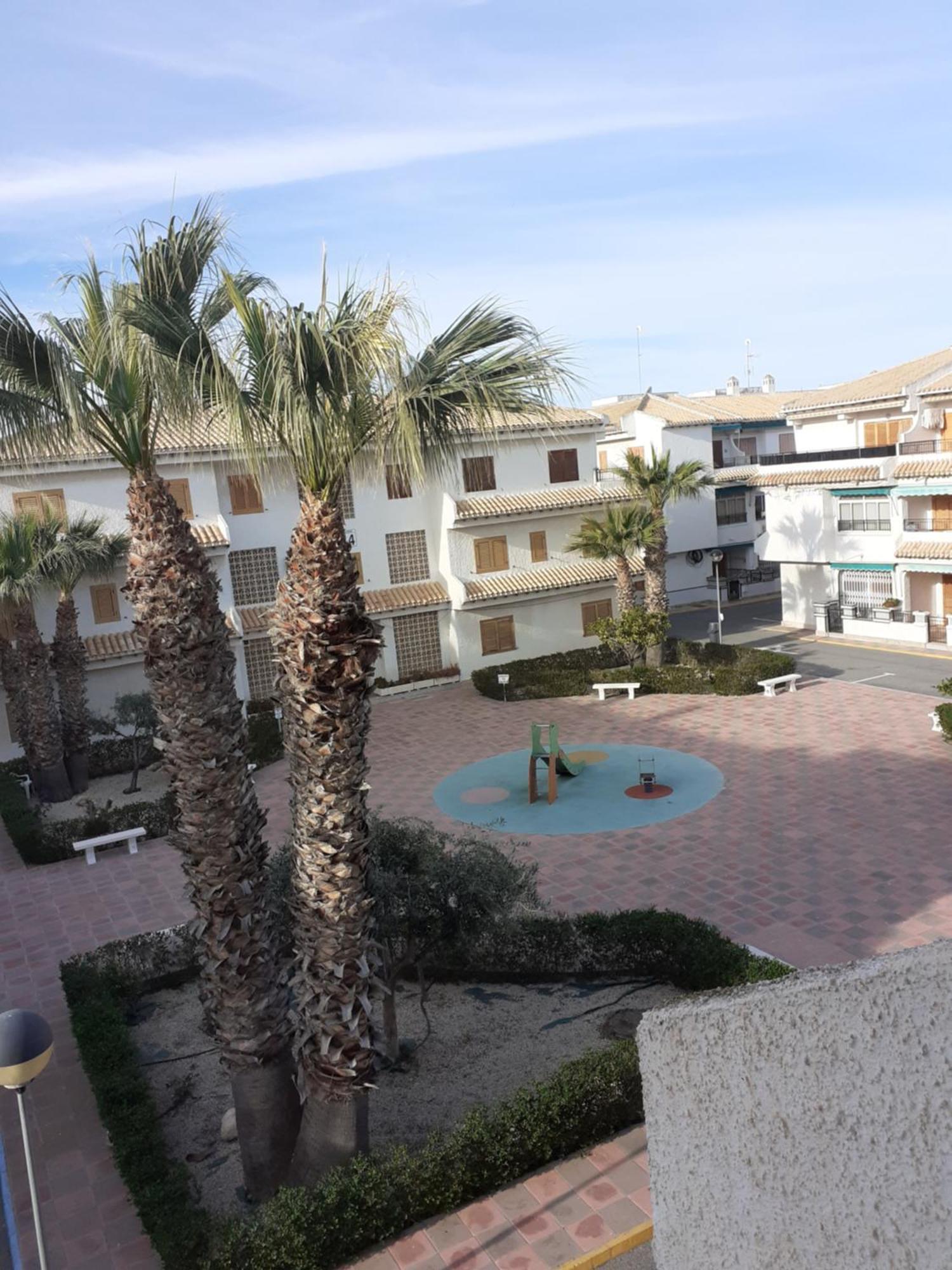 Apartamento Santa Pola, En Playa Del Tamarit Con Piscina. Eksteriør bilde