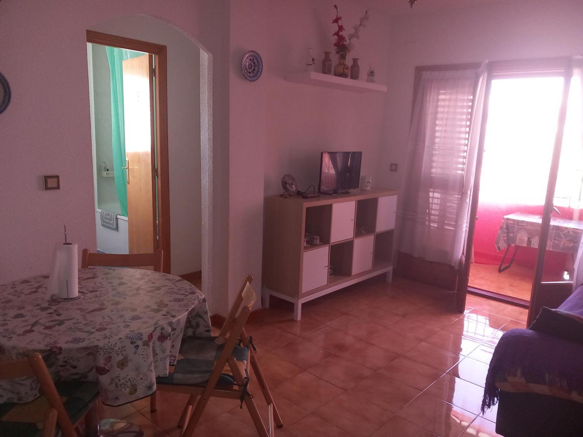 Apartamento Santa Pola, En Playa Del Tamarit Con Piscina. Eksteriør bilde